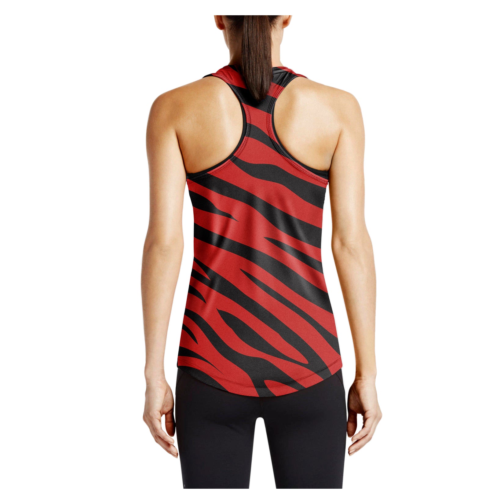 Women's Red Tiger Vest